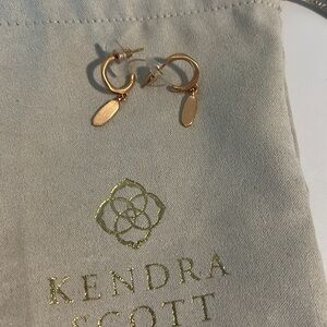 Kendra Scott Rose Gold Hoop earrings